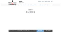 Desktop Screenshot of bartellhotels.com